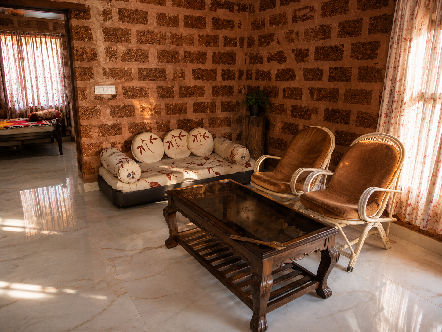Living room at Havala Plantation Stay